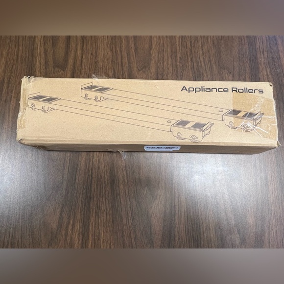 Adjustable Appliance Rollers - White - Picture 4 of 4